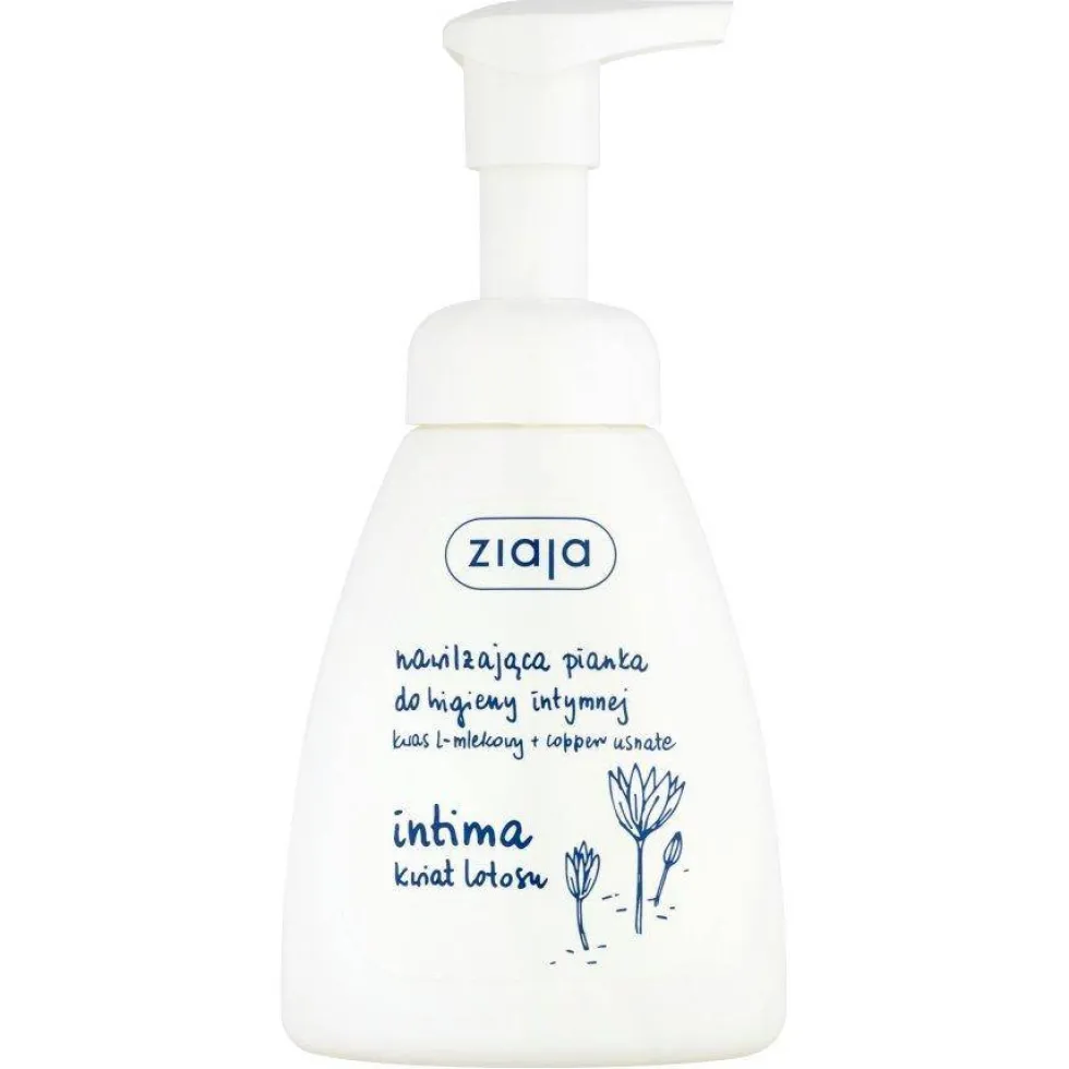 Ziaja Intima nawilżająca pianka do higieny intymnej Kwiat Lotosu 250ml