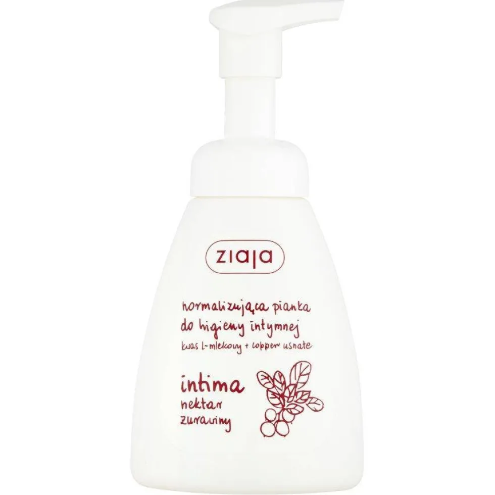 Ziaja Intima normalizująca pianka do higieny intymnej Nektar Żurawiny 250ml