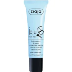 Ziaja Jeju fluid-korektor do twarzy z nutą mięty granatu i czarnej porzeczki Odcień Naturalny 30ml