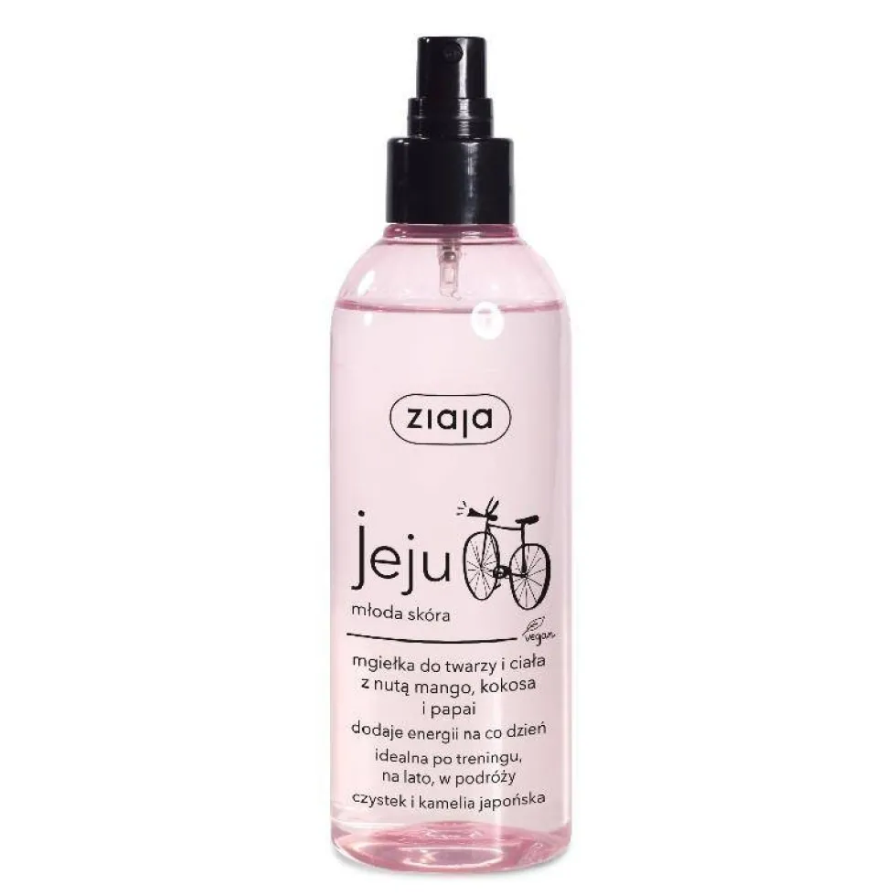 Ziaja Jeju mgiełka do twarzy i ciała z nutą mango kokosa i papai 200ml