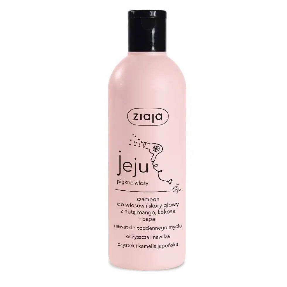 Ziaja Jeju szampon do włosów i skóry głowy z nutą mango kokosa i papai 300ml