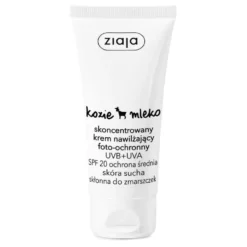 Ziaja Kozie mleko skoncentrowany krem do twarzy nawilżający skóra sucha skłonna do zmarszczek SPF20 50ml