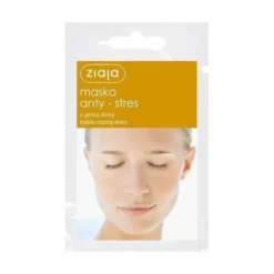 Ziaja Maska anty - stres z glinką żółtą do każdego rodzaju skóry 7ml