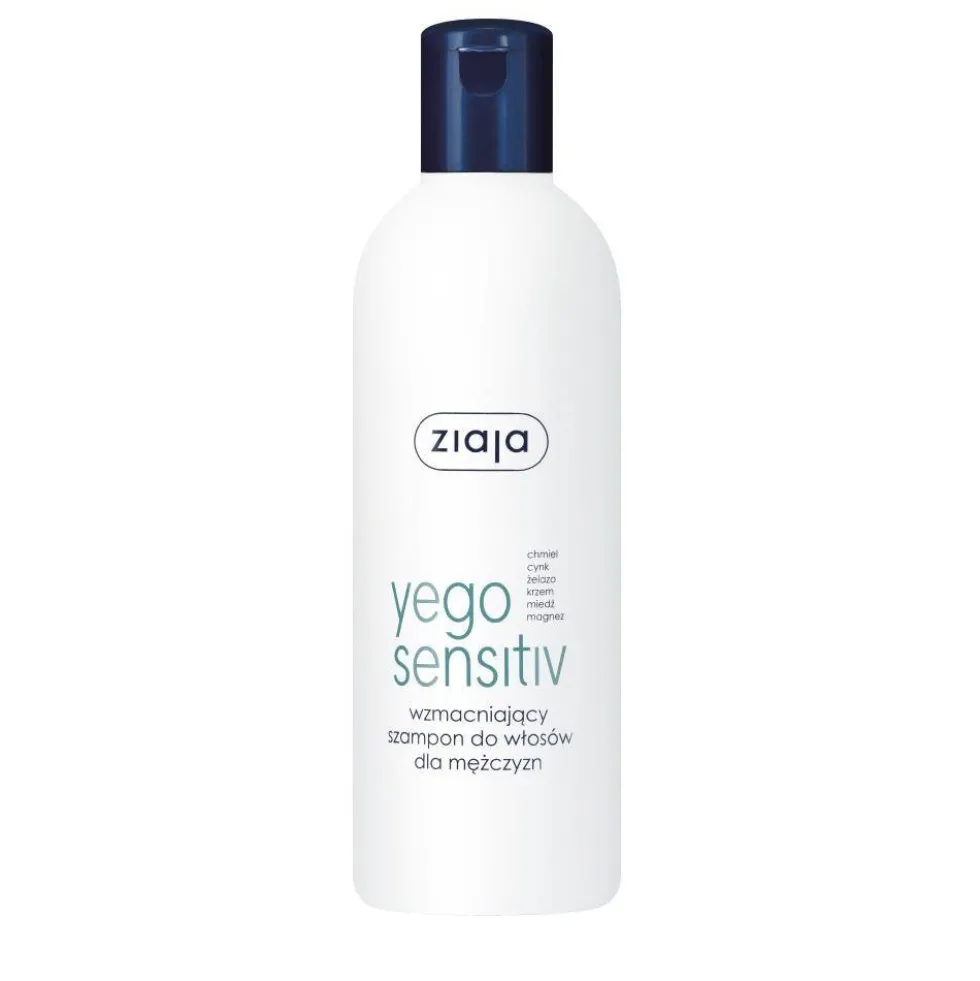 Ziaja Yego Sensitiv wzmacniający szampon do włosów dla mężczyzn 300ml