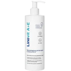 Ziołolek Linovit A+E dermatologiczny żel do mycia z witaminami A i E 400ml